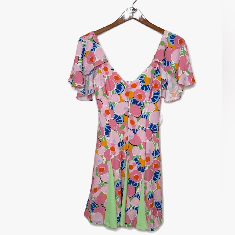 Staud - Chiquita Mini Dress - Colorful and Fruity - NWT - size 4 - Picture 6 of 16